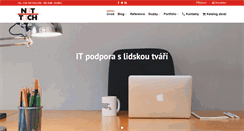 Desktop Screenshot of nettech.cz
