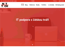 Tablet Screenshot of nettech.cz